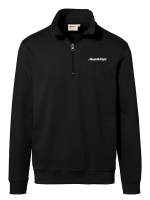 Unisex Zip Sweater Black